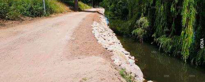 Travaux sur les berges du canal de la Bruche