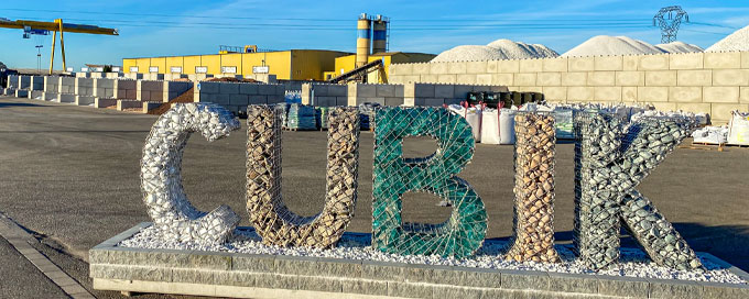 SEPA inaugure le plus gros terminal vraquier du Grand Est pour les granulats décoratifs