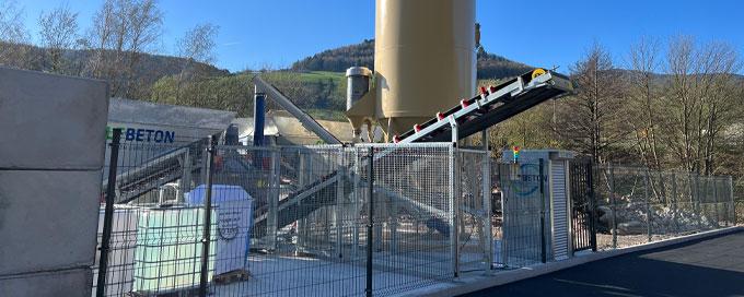 Sablières J. Leonhart ouvre sa première centrale à béton en libre service