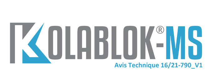 SEPA Kolablok-MS colle pour blocs béton rectifié