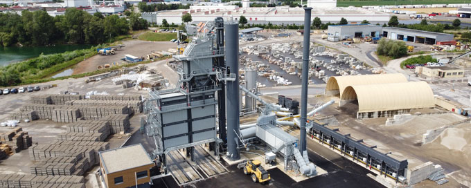 Fermeture de la centrale Est Enrobés à Sélestat