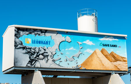 Granulats recycl&eacute;s lav&eacute;s